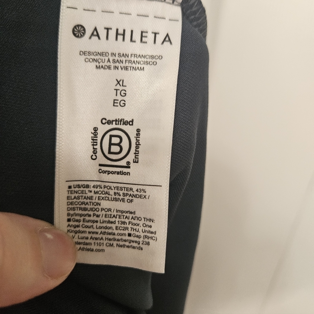 Athleta NWT Seasoft Straight Pant XL - Picture 4 of 7